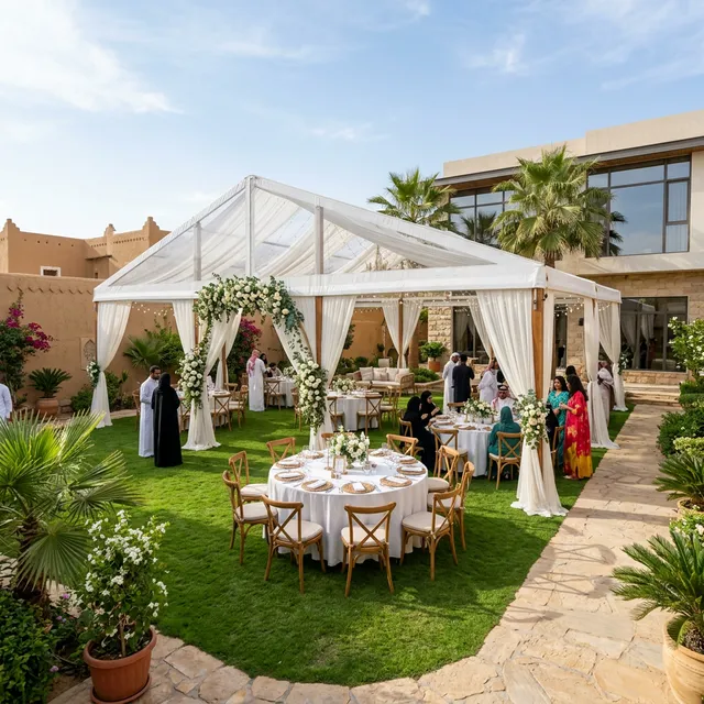 خيام مناسبات وساحات