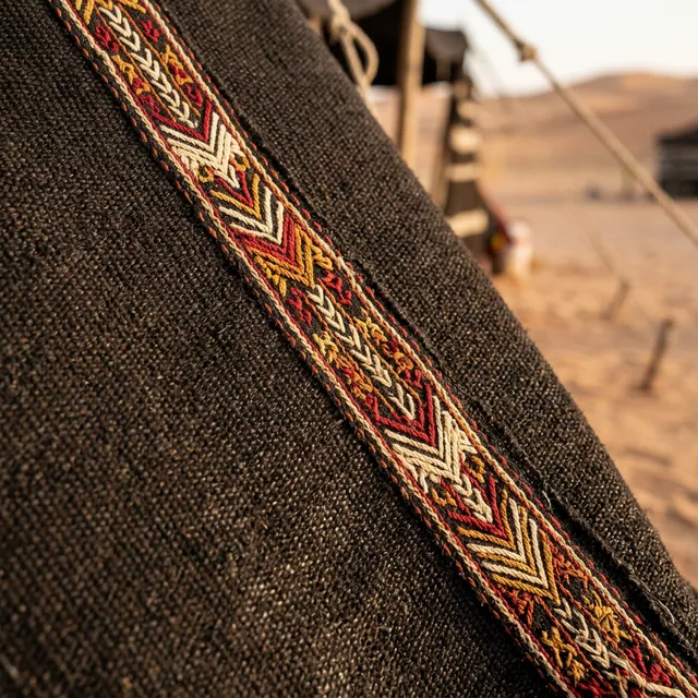 أقمشة بيوت الشعر التراثية