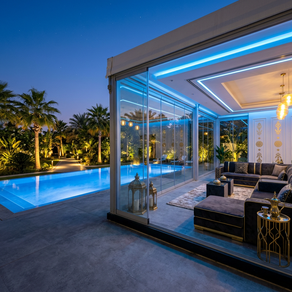 خيام PVC زجاجية مجالس الدمام